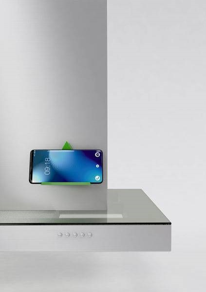 Dahle Mega XL 75x75mm háromszög alakú zöld mágneses tartó