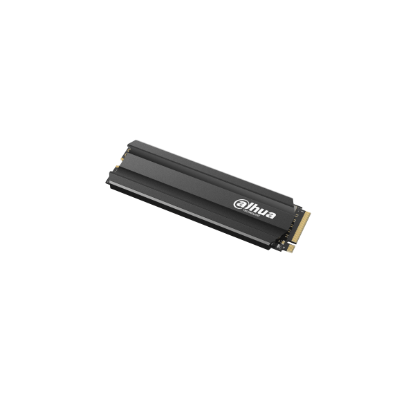 Dahua 256GB E900 M.2 NVMe 2280 PCIe 3.0x4 (3D TLC, olvasás: 2000 MB/s, írás: 1050 MB/s, fém hűtőborda) SSD