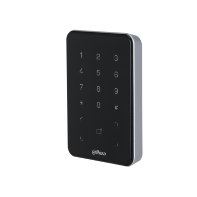 Dahua ASR2101A-ME dual frekvenciás (EM, Mifare), RS-485/Wiegand RFID kártyaolvasó (segédolvasó) és kódzár