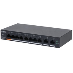 Dahua CS4010-8ET-60 8x10/100 Mbps PoE + 2x1 Gbps uplink/60W/Cloud Managed PoE Switch