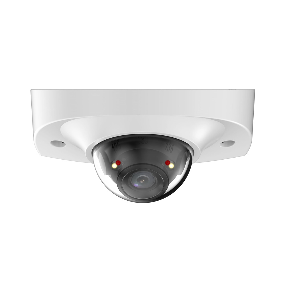 Dahua IPC-HDBW2449F-AS-IL-0360B /4MP/WizSense/3,6mm/IR/LED 30m/IK10/FullColor/ Duál megvilágítású IP slim dómkamera