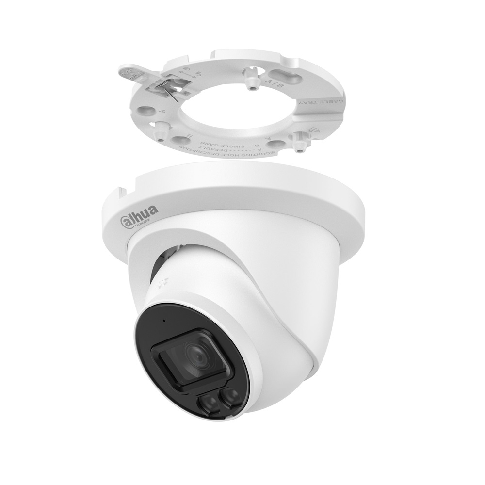 Dahua IPC-HDW2649TM-S-IL-0360B /kültéri/6MP/WizSense/3,6mm/IR/LED 30m/FullColor/ Duál megvilágítású IP turret kamera