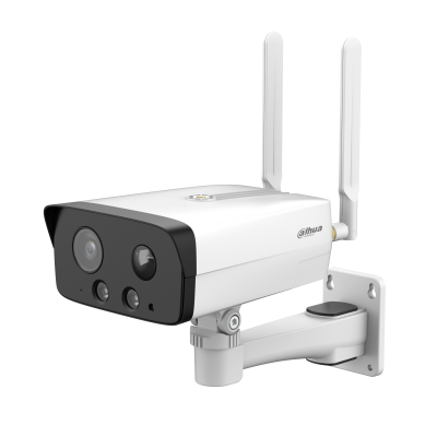 Dahua IPC-HFW3441DG-AS-4G-EAU-B /kültéri/4MP/WizSense/2,8mm/IR50m/LED30m/PIR/IP napelemes 4G csőkamera