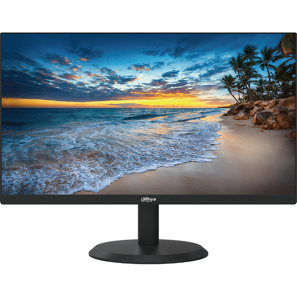 Dahua 23,8" LM24-F200 FHD VGA/HDMI fekete 24/7 multimédia monitor