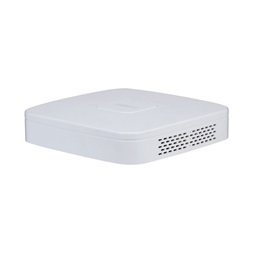 Dahua NVR4104-P-EI /4 csatorna/H265+/80 Mbps rögzítés/AI/1x Sata/4x PoE/WizSense hálózati rögzítő(NVR)