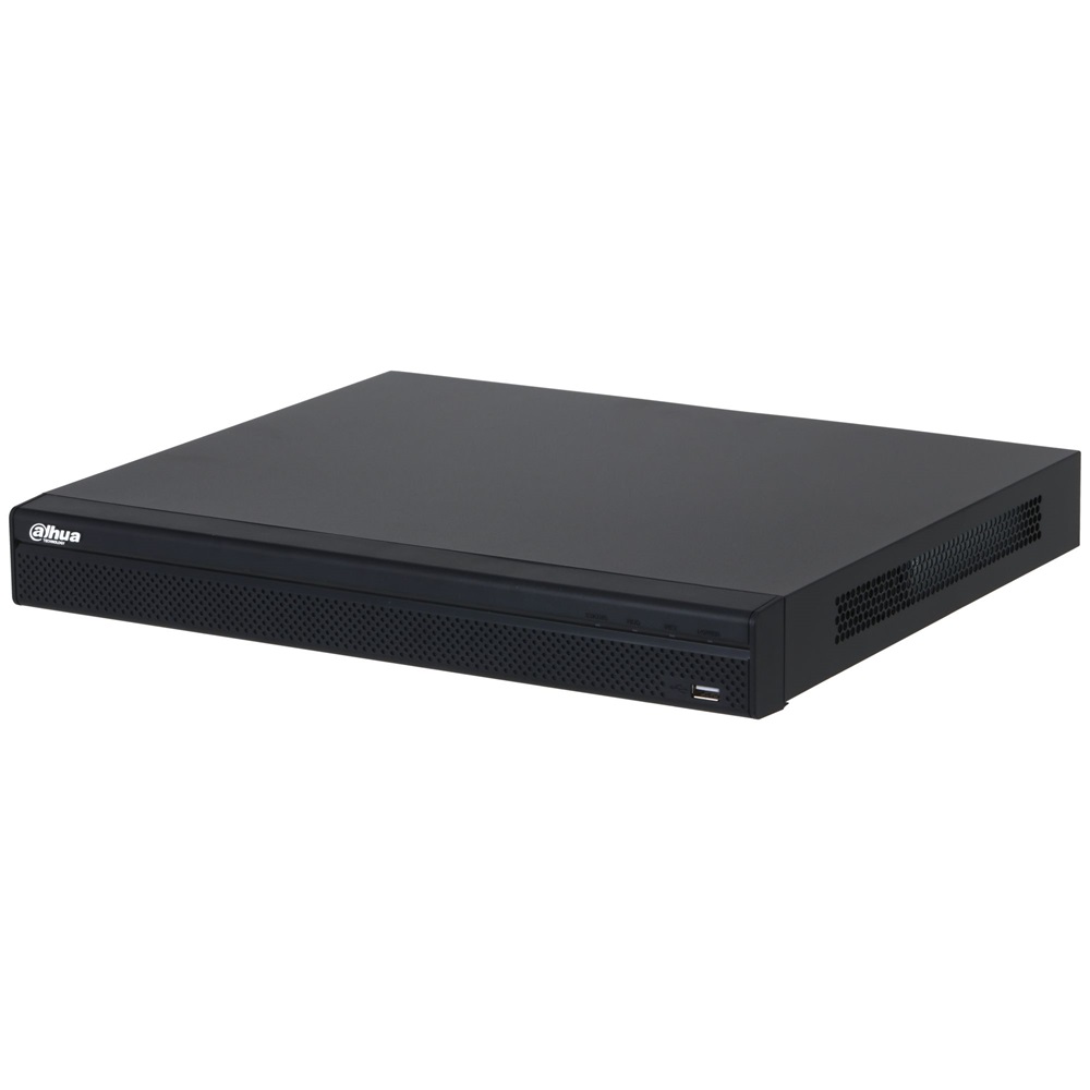 Dahua NVR4216-16P-4KS3 /16 csatorna/H265+/160 Mbps rögzítés/Lite/2x Sata/16x PoE/ hálózati rögzítő(NVR)