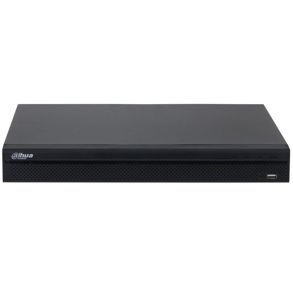 Dahua NVR4216-16P-4KS3 /16 csatorna/H265+/160 Mbps rögzítés/Lite/2x Sata/16x PoE/ hálózati rögzítő(NVR)