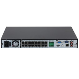 Dahua NVR4216-16P-4KS3 /16 csatorna/H265+/160 Mbps rögzítés/Lite/2x Sata/16x PoE/ hálózati rögzítő(NVR)