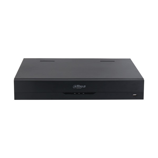 Dahua NVR4432-16P-EI /32 csatorna/H265+/256 Mbps rögzítés/AI/4x Sata/16x PoE/WizSense hálózati rögzítő(NVR)