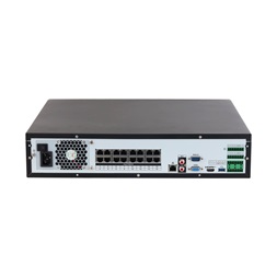 Dahua NVR4832-16P-EI /32 csatorna/H265+/256 Mbps rögzítés/AI/8x Sata/16x PoE/WizSense hálózati rögzítő(NVR)