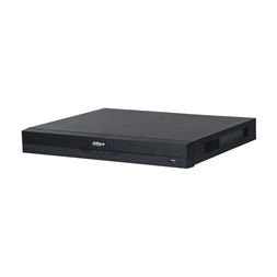 Dahua NVR5216-16P-EI /16 csatorna/H265+/384 Mbps rögzítés/AI/2x Sata/16x PoE/WizSense hálózati rögzítő(NVR)