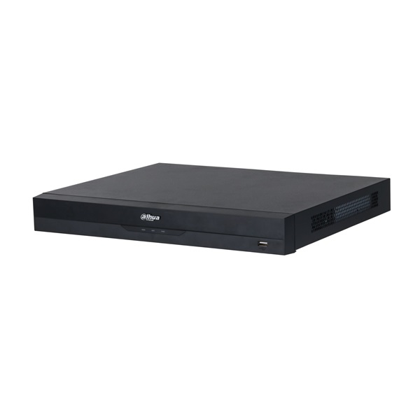 Dahua NVR5216-8P-EI /16 csatorna/H265+/384 Mbps rögzítés/AI/2x Sata/8x PoE/WizSense hálózati rögzítő(NVR)