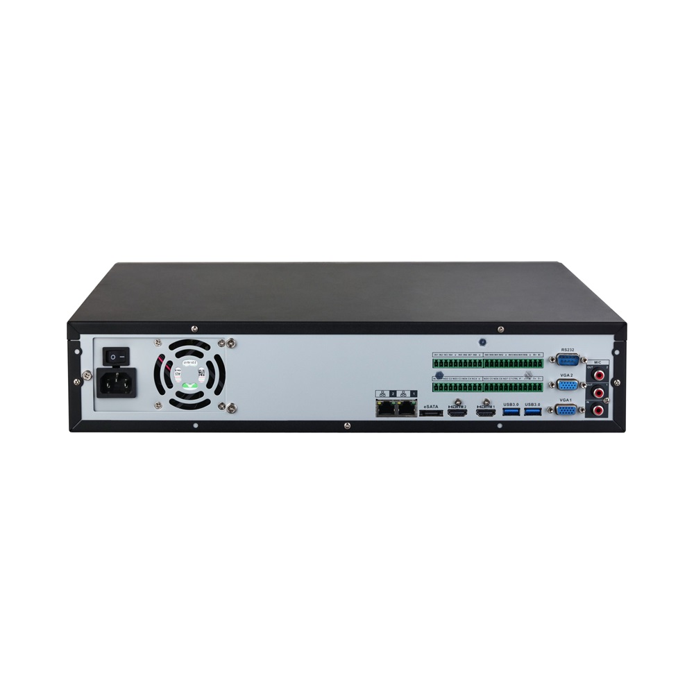 Dahua NVR5832-EI /32 csatorna/H265+/384 Mbps rögzítés/AI/8x Sata/RAID/WizSense hálózati rögzítő(NVR)