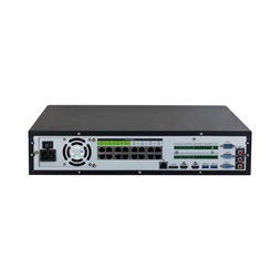 Dahua NVR5864-16P-EI /64 csatorna/H265+/384 Mbps rögzítés/AI/8x Sata/RAID/16x PoE/WizSense hálózati rögzítő(NVR)
