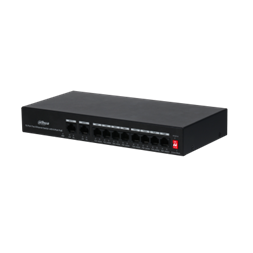 Dahua PFS3010-8ET-65 8x 10/100(PoE+/PoE)+2x 10/100 uplink, 65W PoE switch
