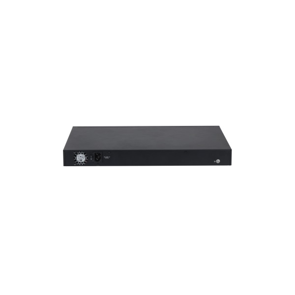 Dahua PFS4226-24ET-360-V2 24x 10/100(Hi-PoE(1,2)/PoE/PoE+)+2x gigabit/SFP combo uplink, 360W PoE menedzselhető switch