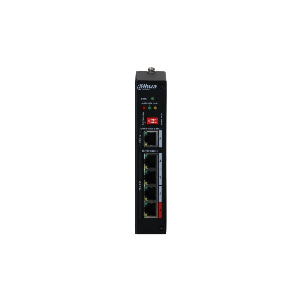Dahua PFT1500 5 portos PoE extender/4 port PoE kimenet(4x100Mbps)/1 port PoE bemenet(1x1000Mbps)