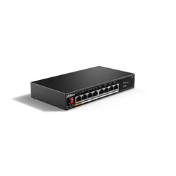 Dahua SF1008LP 4x10/100 Mbps PoE + 4x10/100 Mbps LAN/60W/nem menedzselhető PoE Switch