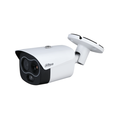 Dahua TPC-BF1241-TB10F12-S2 /kültéri/4MP/Thermal/10mm/hőmérséklet mérés/IP hő- és láthatófény csőkamera