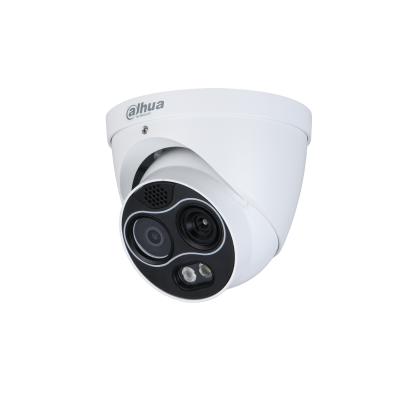 Dahua TPC-DF1241-B2F2-S2 /kültéri/4MP/Thermal Eureka/2mm/30m/IP hő- és láthatófény turret kamera