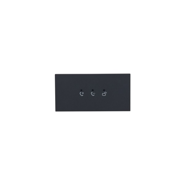 Dahua VTO4202FB-ML VTO4202F-P moduláris kültéri főegységhez/indikátor-LED állapotjelző/fekete bővítő modul