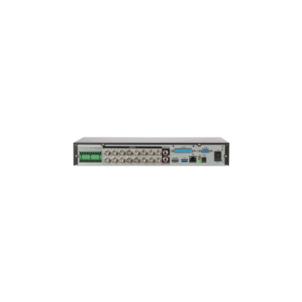 Dahua XVR5116HE-4KL-I3 16 csatorna/H265+/4K-25fps/2MP-30fps/1x SATA/WizSense Penta-brid XVR rögzítő