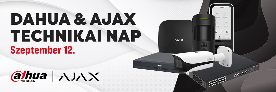Dahua x Ajax Technikai Nap