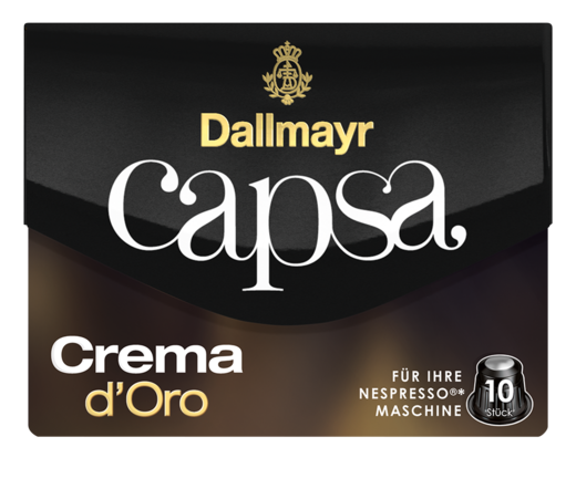 Dallmayr Crema dOro Nespresso kompatibilis kávé kapszula 10 db