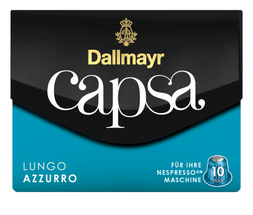 Dallmayr Lungo Azzuro Nespresso kompatibilis kávé kapszula 10 db