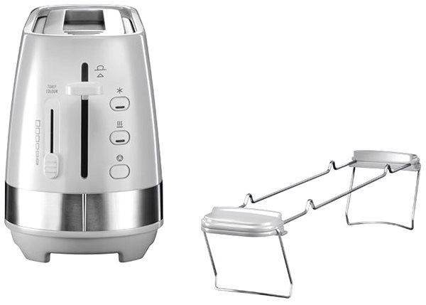 DeLonghi CTLA 3103.W fehér 2 szeletes kenyérpirító