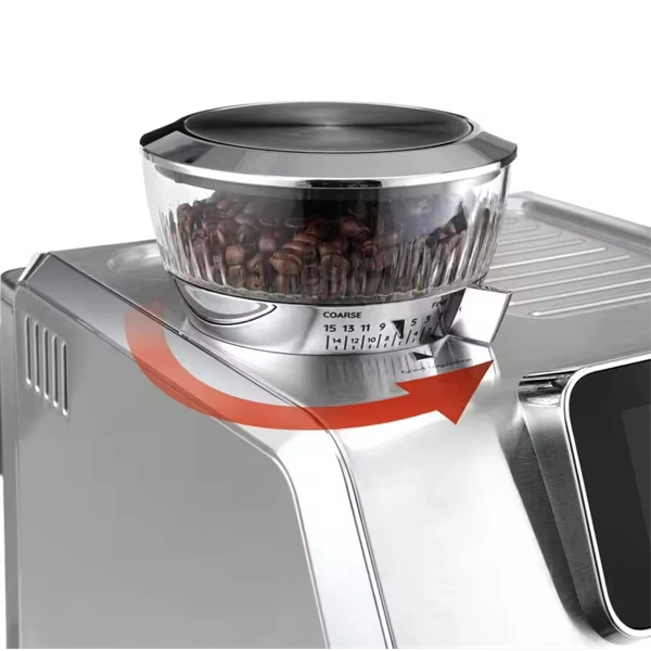 DeLonghi EC9455.M La Specialista Touch metál beépített őrlős espresso kávéfőző