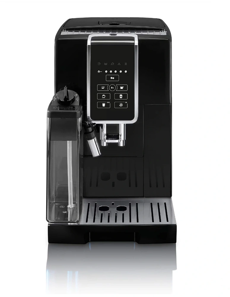 DeLonghi ECAM350.50.B Dinamica fekete tejhabosítóval automata kávéfőző