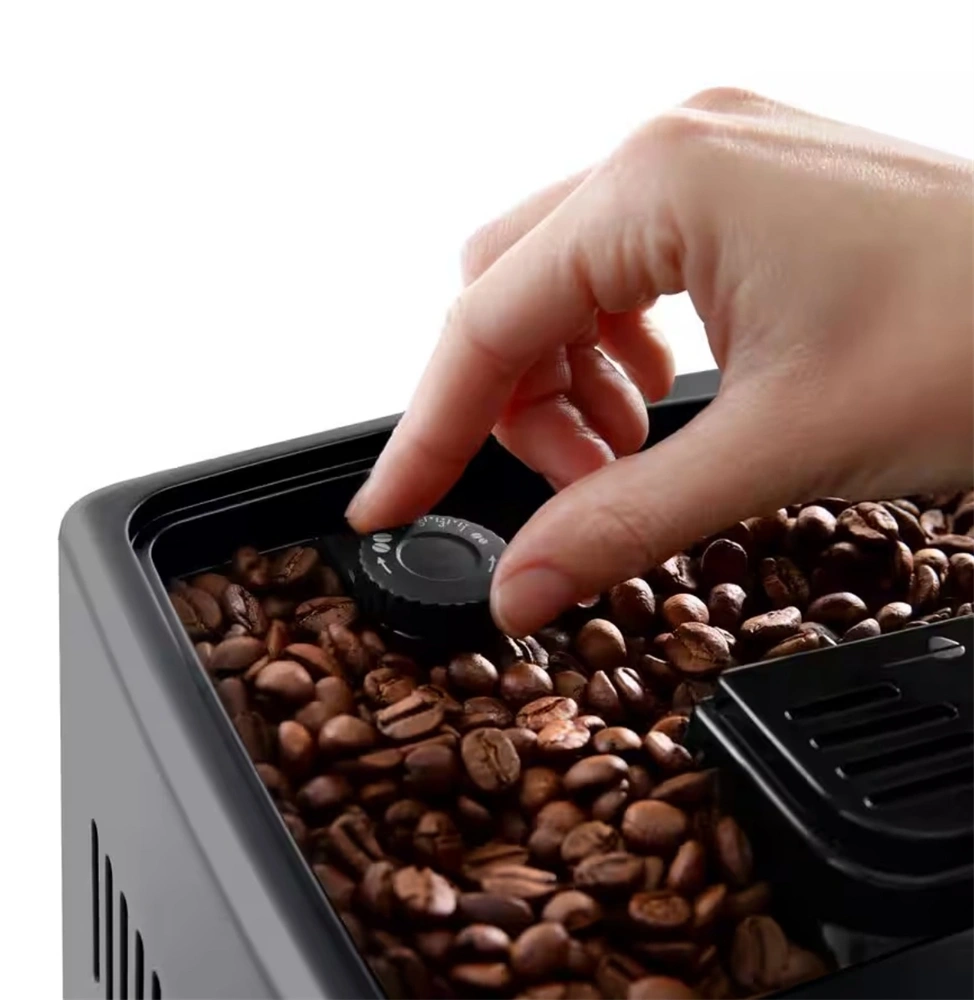 DeLonghi ECAM380.85.SB Dinamica Plus ezüst tejhabosítóval automata kávéfőző