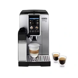 DeLonghi ECAM380.85.SB Dinamica Plus ezüst tejhabosítóval automata kávéfőző