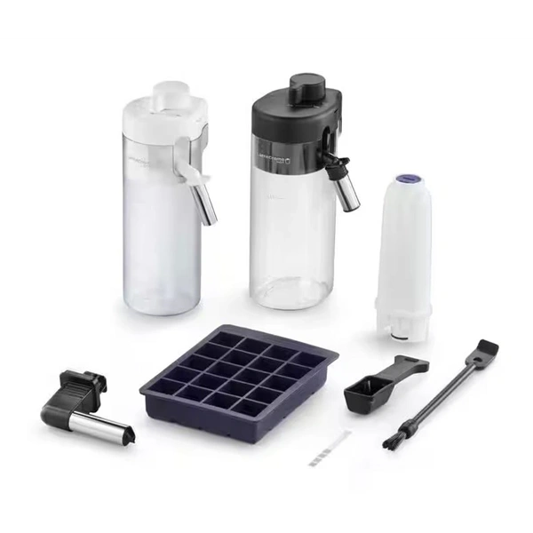 DeLonghi ECAM450.65.G Eletta Explore sötétszürke tejhabosítóval automata kávéfőző