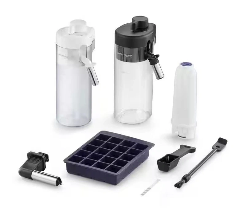 DeLonghi ECAM450.65.G Eletta Explore sötétszürke tejhabosítóval automata kávéfőző