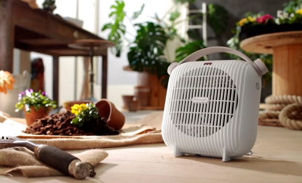 DeLonghi HFS30B24.W fehér ventilátoros hősugárzó