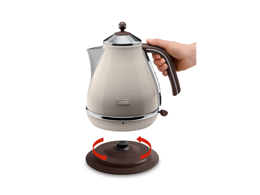 DeLonghi KBOV 2001.BG Icona Vintage 1,7L-es bézs vízforraló