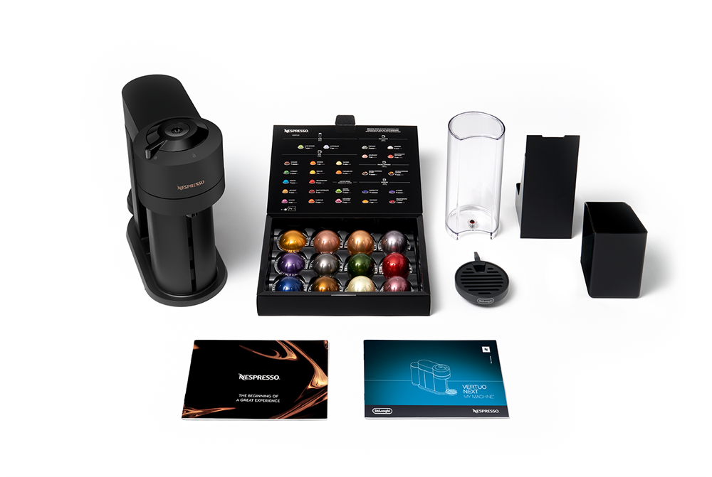 DeLonghi Nespresso ENV 120.BM Vertuo Next matt fekete kapszulás kávéfőző
