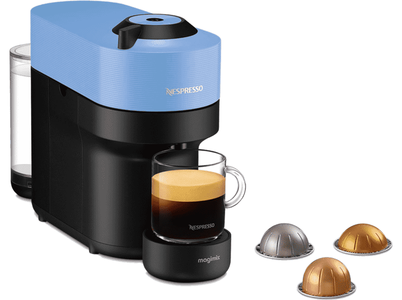 DeLonghi Nespresso ENV ENV90.A Vertuo Pop búzavirágkék kapszulás kávéfőző