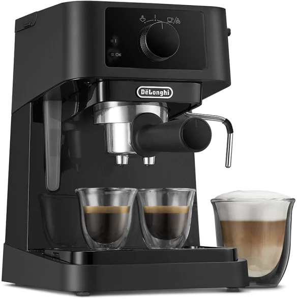 DeLonghi Stilosa EC230.BK fekete espresso kávéfőző (Újszerű)