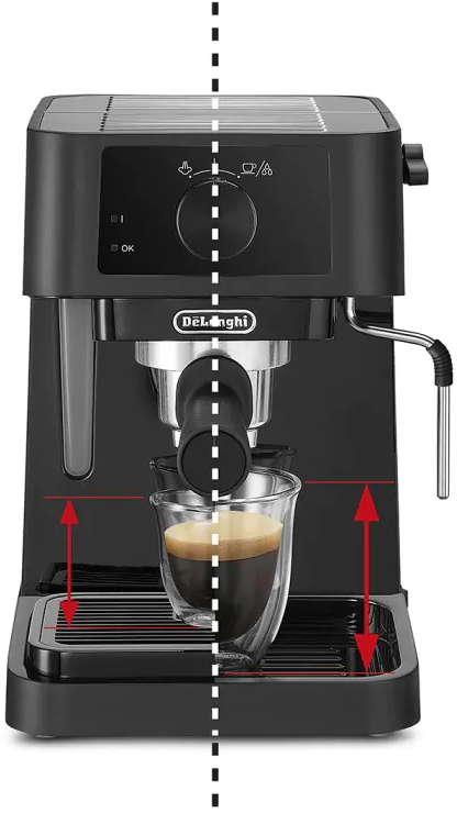 DeLonghi Stilosa EC230.BK fekete espresso kávéfőző (Újszerű)