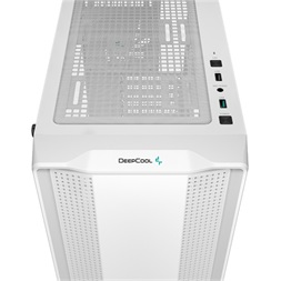 DeepCool CC560 fehér (táp nélküli) ablakos mATX ház
