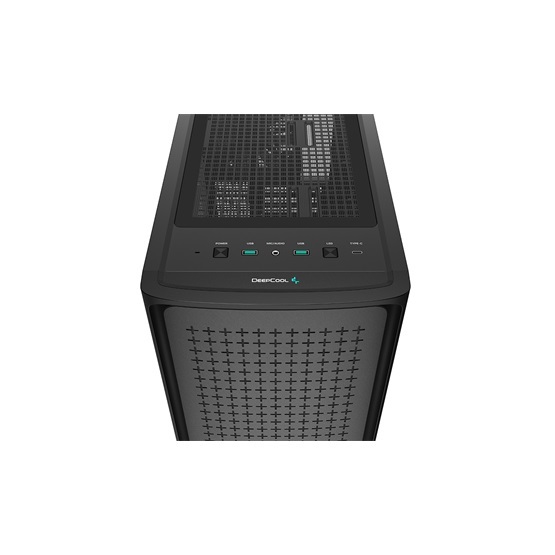 DeepCool CK560 fekete (táp nélküli) mATX ház
