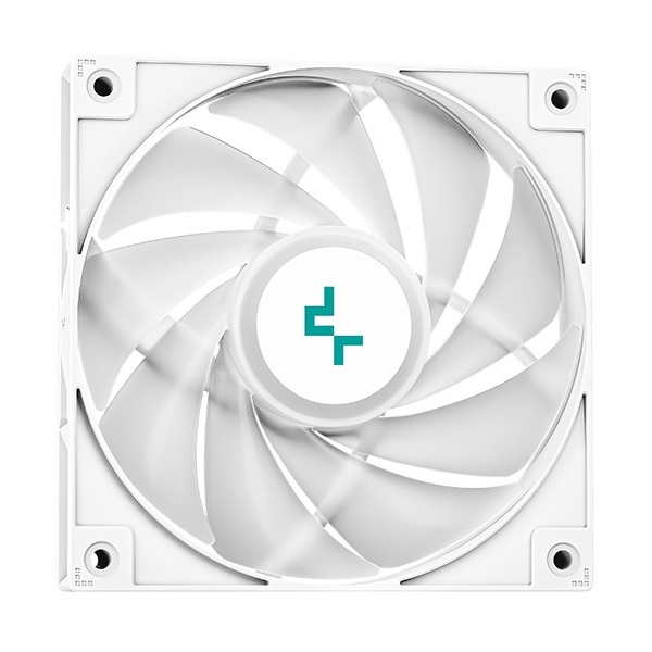 DeepCool CPU Water Cooler - LE520 WH (max 17,8dB; max. 145,86 m3/h; 2x12cm, A-RGB LED, fehér)