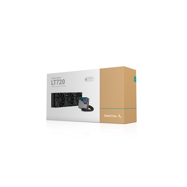 DeepCool CPU Water Cooler - LT720 (max 19dB; max. 145,86 m3/h; 3x12cm)