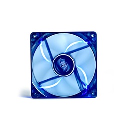 DeepCool Cooler 12cm - WIND BLADE 120 (26,6dB; max. 91,15 m3/h; 3pin csatlakozó; ház hűtésre, kék LED)