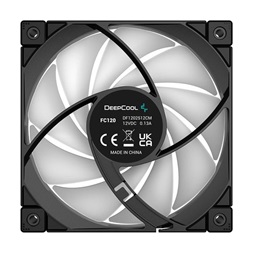 DeepCool Cooler 12cm - FC120 (3 IN 1) (28dB; max. 105,18 m3/h; 3pin csatlakozó; 3x12cm, ház hűtésre,A-RGB, PWM)