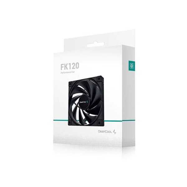 DeepCool Cooler 12cm - FK120 (28dB; max. 117,21 m3/h; 4pin csatlakozó; ház hűtésre,PWM)