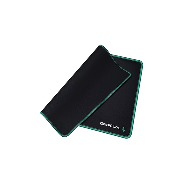 DeepCool Egérpad - GM800 (szövet, csúszásmentes, vízálló, 320x270x3mm, fekete, zöld szegés)